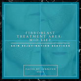 Fibroblast Treatment Area: Mid Lift