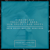 Fibroblast Treatment Area: Sun Spots / Age spots